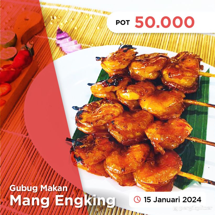 KUPON dari PergiKuliner di Gubug Makan Mang Engking