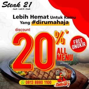 #dukungresto #kompilasi #bebasongkir di Steak 21