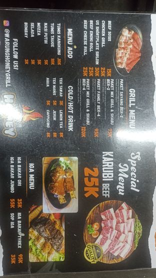 Foto 5 - Makanan di Honey Grill oleh yusuf stefanus