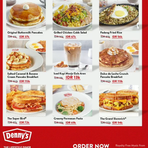 #dukungresto #kompilasi #bebasongkir di Denny's