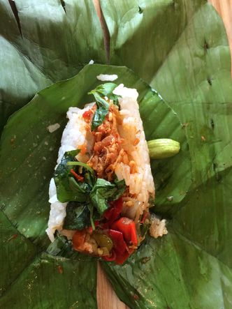 Foto Makanan di Gerobak Betawi