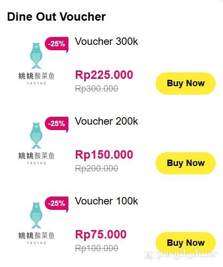 Voucher Diskon 25% Qpon di Yaoyao
