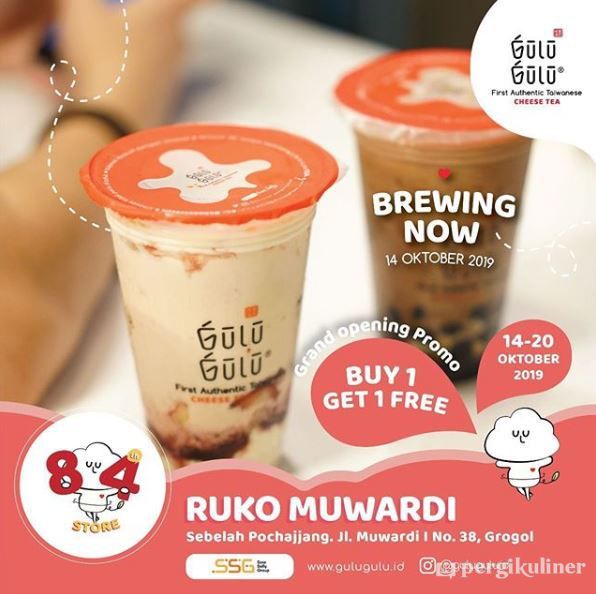 Buy 1 Get 1 Free  di Gulu Gulu