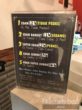 Foto Menu di Pentol Edan