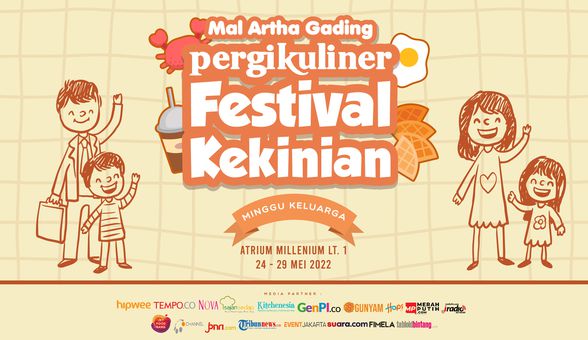 Yuk Dateng ke PergiKuliner Festival Kekinian di Mal Artha Gading Bareng Keluarga Kamu!