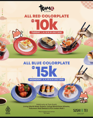 Foto 1 - Makanan di Tom Sushi oleh Cyntia // IG: @cyntiahbsr
