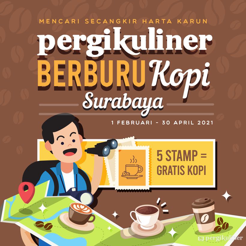 PergiKuliner Berburu Kopi Surabaya di Arung Senja