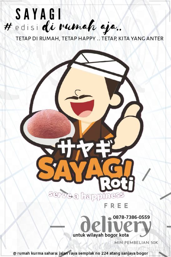#dukungresto #kompilasi #bebasongkir di Sayagi Roti