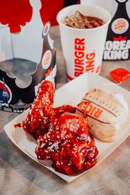 Foto Makanan di Burger King