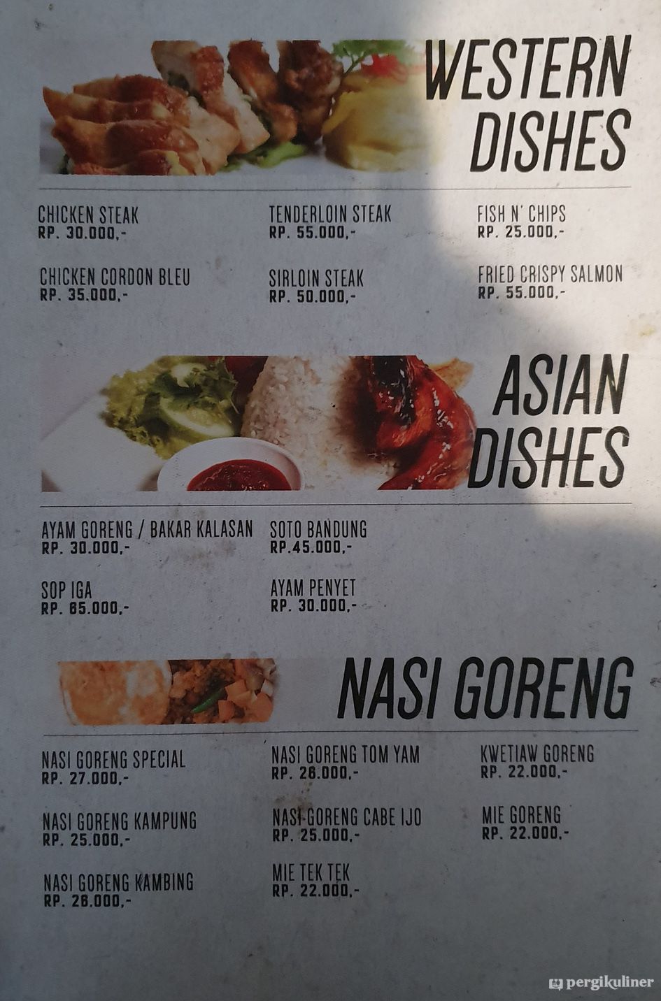 Selalu diperbarui! Menu Little White Cafe, Burangrang, Bandung