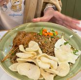 Foto Nasi Goreng Sate di Tong Tji Tea House