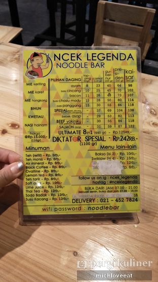 Foto review Ncek Legenda Noodle Bar oleh Mich Love Eat 7