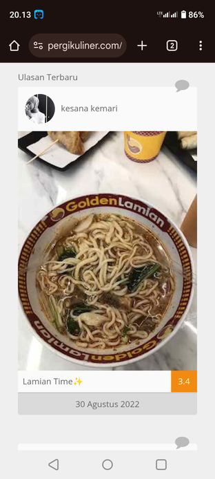 Foto 2 - Makanan di Golden Lamian oleh Ndih Gustiar249