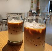 Foto Es Kopi Susu No Sugar di Wabi Sabi Cafe