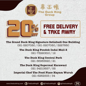 #dukungresto #kompilasi #bebasongkir di The Grand Duck King Signature