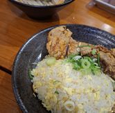 Foto fried rice with taiwanese fried chicken n beef tantan di Come-Xia