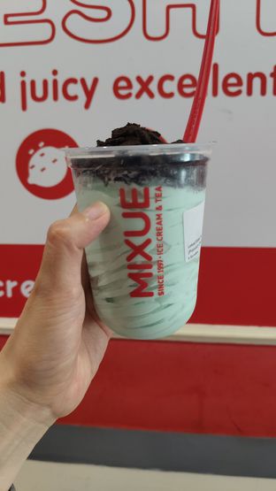 Foto review Mixue oleh Nikita Marcia 2