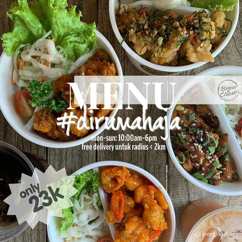 #dukungresto #kompilasi #bebasongkir di Brew & Chew