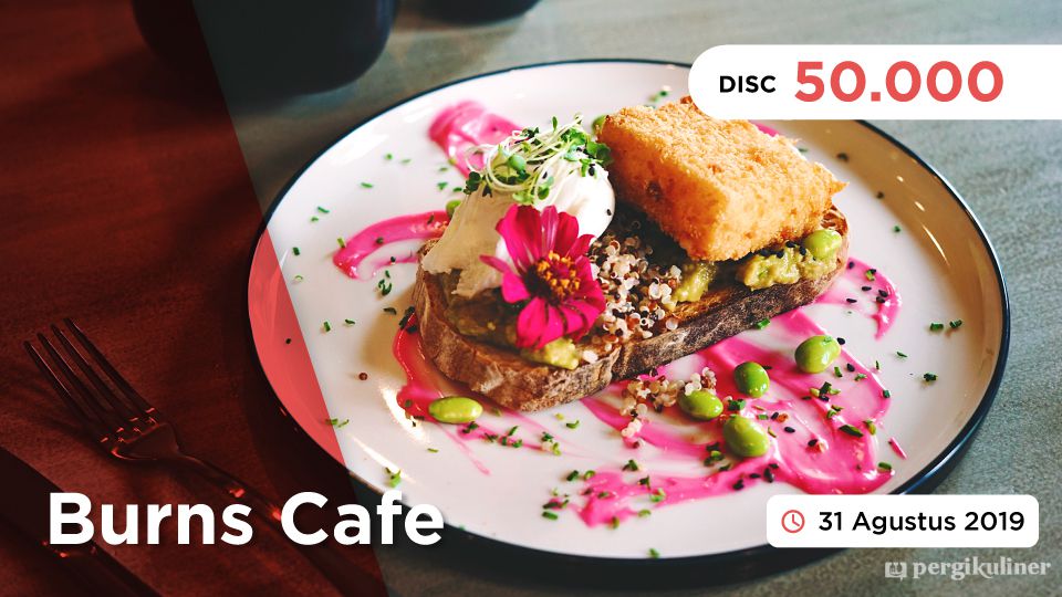 KUPON dari PergiKuliner di Burns Cafe