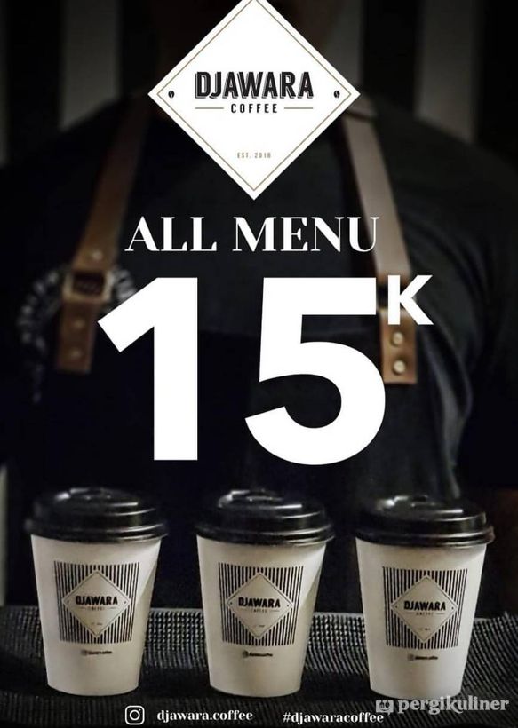 Soft Opening Promo di Djawara Coffee