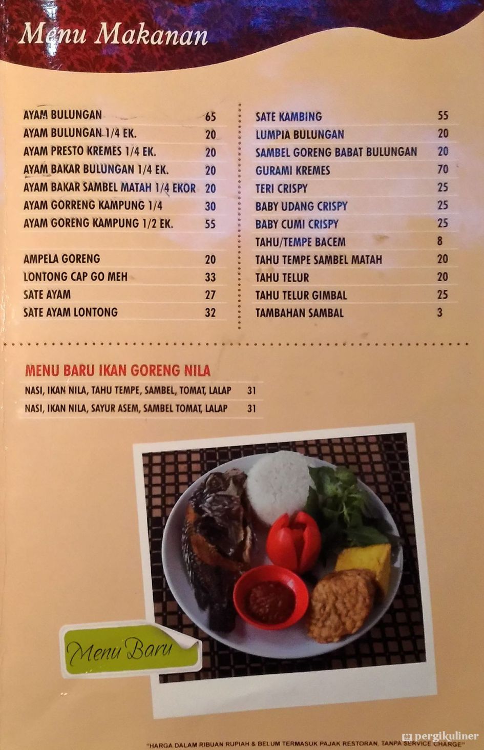 Ayam Bulungan Delivery Food