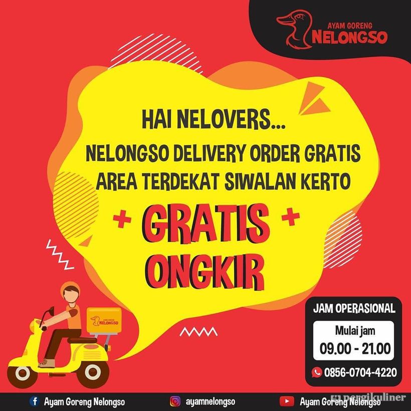 #dukungresto #kompilasi #bebasongkir di Ayam Goreng Nelongso