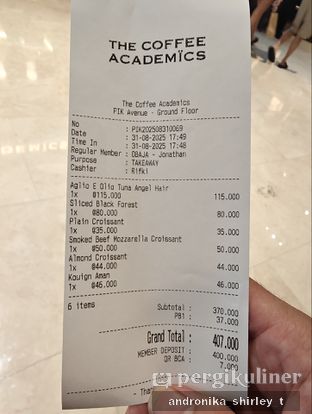 Foto review The Coffee Academics oleh Andronika  4