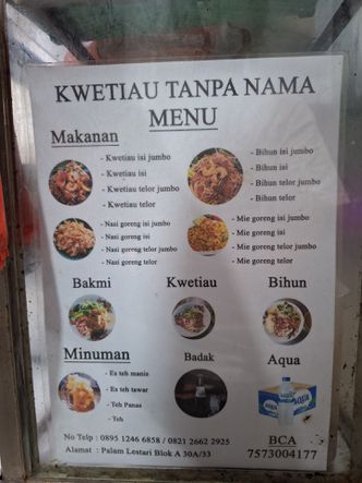Foto Makanan di Kwetiau Tanpa Nama