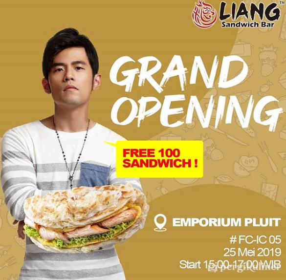 Grand Opening Promo di Liang Sandwich Bar