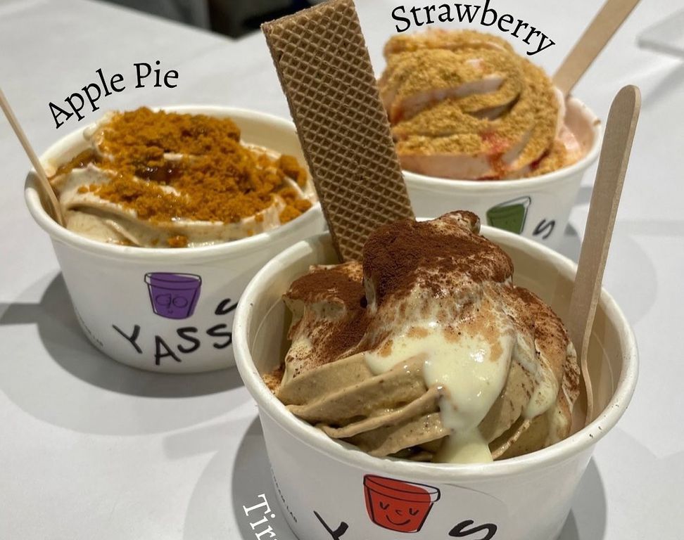 Yasss Ice Cream Lab, Puri Lengkap Menu terbaru, jam buka & no