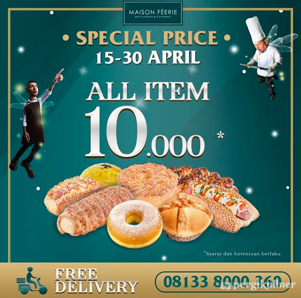 #dukungresto #kompilasi #bebasongkir di Maison Feerie