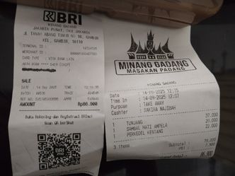 Foto Makanan di Minang Gadang