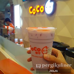 Foto 2 - Makanan(Taro Milk Tea) di Coco oleh @teddyzelig 