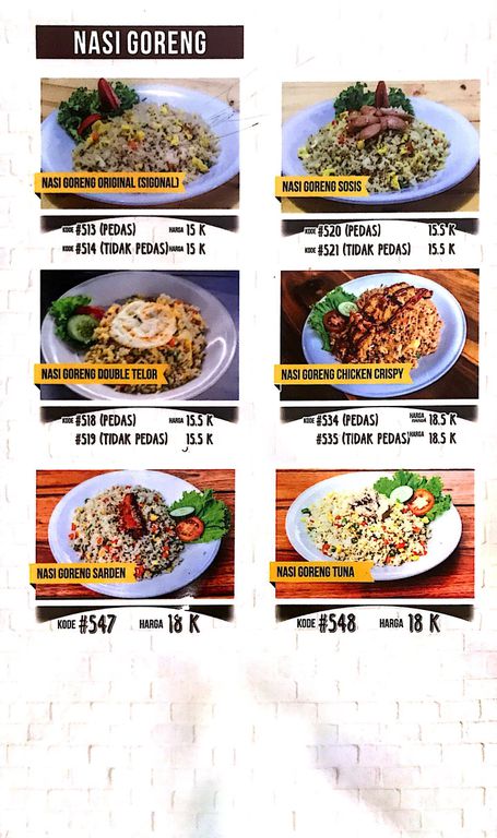  Tempat  jual makanan  kekinian  yang harga dan fasilitasnya 