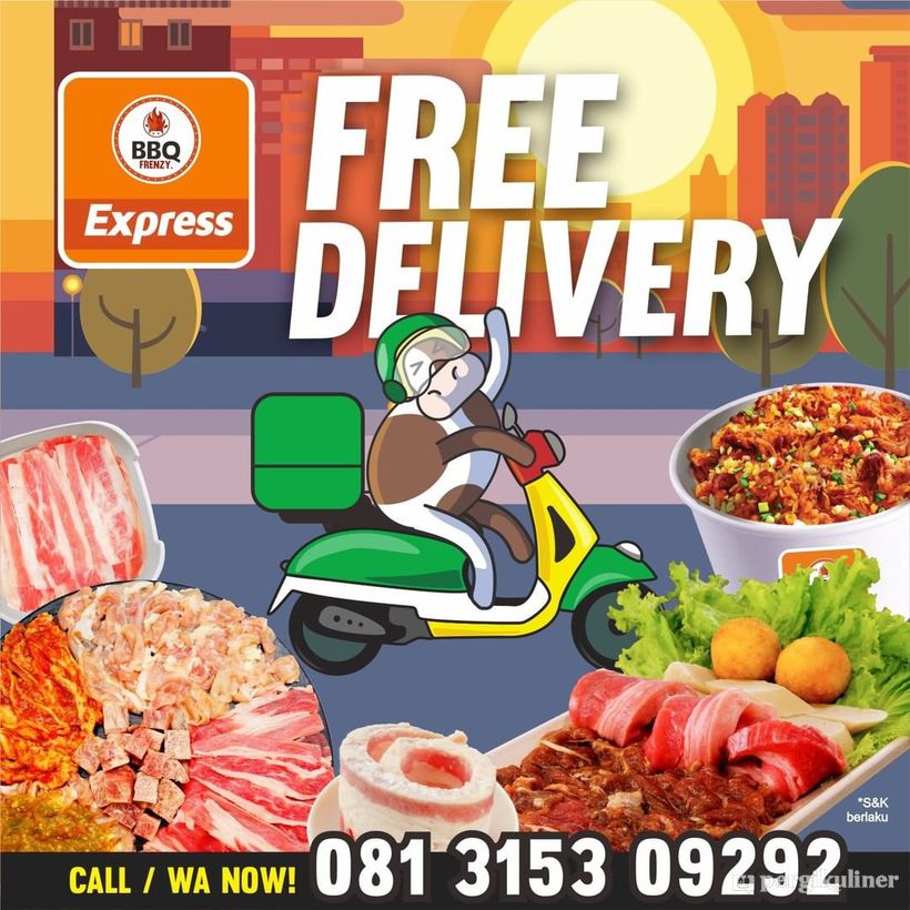 #dukungresto #kompilasi #bebasongkir di BBQ Frenzy Express