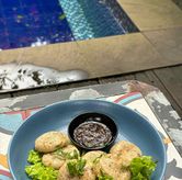 Foto Cireng Bumbu Rujak di Jiwan Coffee & Things
