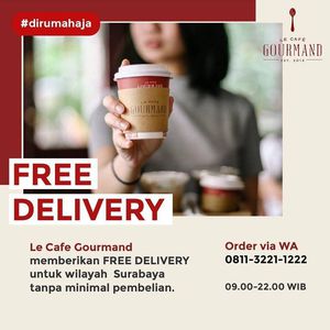 #dukungresto #kompilasi #bebasongkir di Le Cafe Gourmand