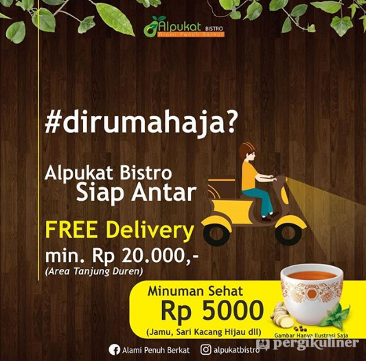 #dukungresto #kompilasi #bebasongkir di Alpukat Bistro