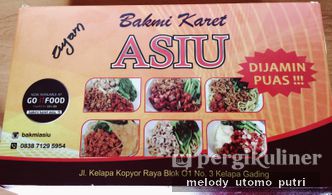 Foto Makanan di Bakmi Karet Asiu