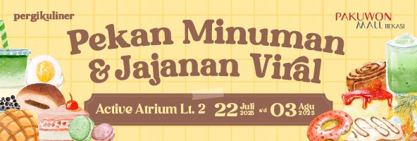 Pekan Minuman & Jajanan Viral PergiKuliner