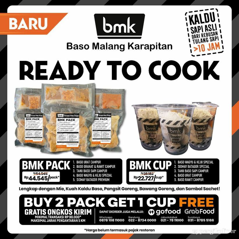 #dukungresto #kompilasi #bebasongkir di BMK (Baso Mie Kopi)