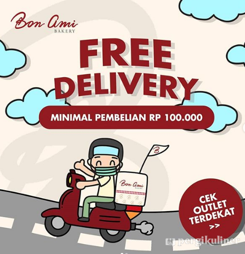 #dukungresto #kompilasi #bebasongkir di Bon Ami Bakery