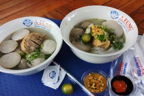 Foto A Fung Baso Sapi Asli