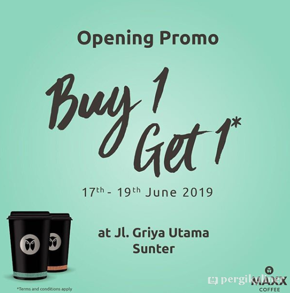 Grand Opening Promo di Maxx Coffee
