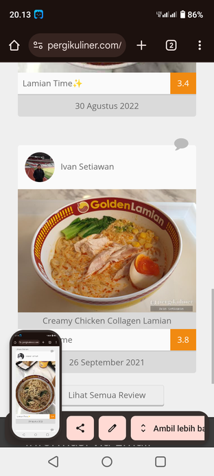 Foto 1 - Makanan di Golden Lamian oleh Ndih Gustiar249