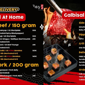 #dukungresto #kompilasi #bebasongkir di Galbisal Korean BBQ