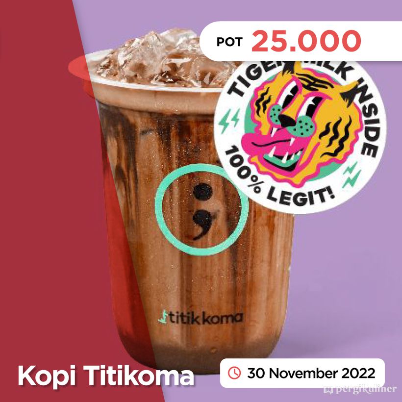 KUPON dari PergiKuliner di Kopi Titik Koma