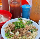 Foto Mie Ayam Putih Komplit  di Mie Ayam Bangka Asan