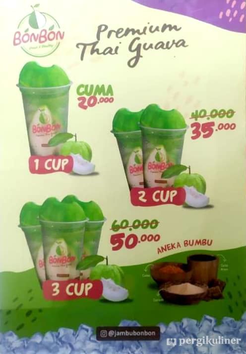 Selalu diperbarui! Menu BonBon Fresh &amp; Healthy, Permata Hijau