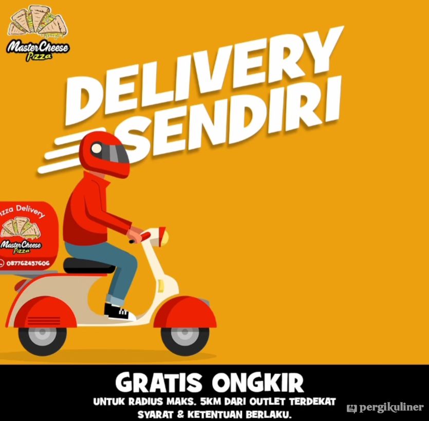 #dukungresto #kompilasi #bebasongkir di Master Cheese Pizza